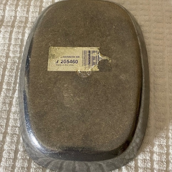 The Wilton Company Pewter Snowman Bread Tray - Picture 3 of 4